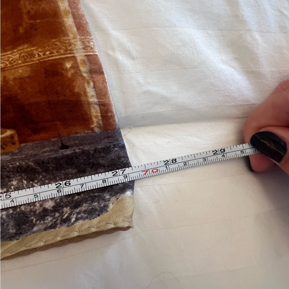 Elegant Silk Painting Scarf - Picture 7 of 7
